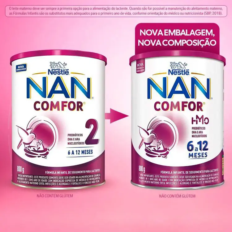 Fórmula Infantil NAN 2 6 a 12 meses 800g - Image 2